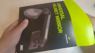 PidZoom Helmet Mirror - Unboxing, Modification and Installation
