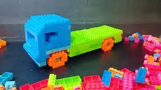 Satisfying DIY Long Vehicle Build | Lego Building Blocks Videos #buildingblockstoys #lego SOJIB TOYS