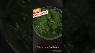 How to make Raita #winterspecialrecipe