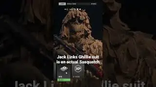The Jack Links Ghillie suit houses Bigfoot