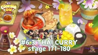 BTS Cooking On STOVE : TinyTAN Restaurant - Stage 1011-1020 | THAI CURRY / #6.3 BANGKOK 