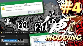 P5R Modding Guide #4 - PAK Archives