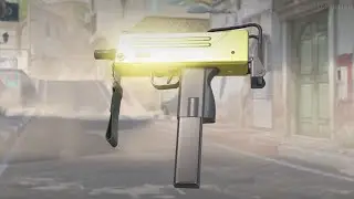 MAC-10 Gold Brick (Field-Tested) - CS2 Skin Showcase