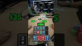 HAND OF THE WEEK: BOMBPOT MAYHEM 💣 #poker #shorts