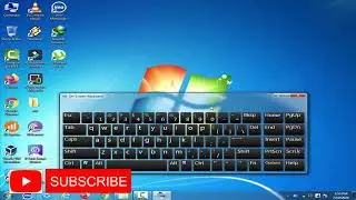 How to Use  On Screen & Touch Keyboard Without Download in Windows 7/ 8/8.1/10 vary easy .