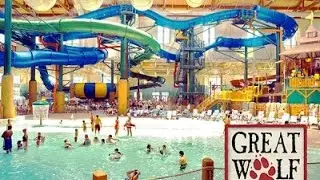 Great Wolf Lodge Fitchburg MA Day 1 with Ke & Lo