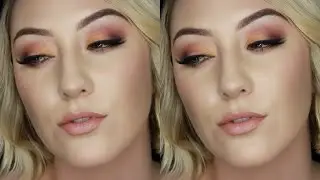 Sunset Eye Shadow | Summer Eye Makeup Tutorial | GlamnAnne