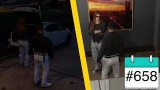 Knock, Knock &hellip; Drama&rsquo;s Knockin&rsquo; on Davis&rsquo; Door 💛 Let's Play GTA RP Tag #658 [LuckyV.de]