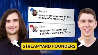 Ask StreamYard - Recording Videos Is EASY With This Update! (#241)