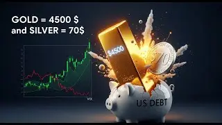 🪙 L'Or Flambe vers 4500 $et l'Argent vers 70$ 💥 Dette US, Faiblesse du Dollar et Crash du VIX