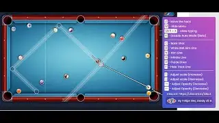8 Ball Pool Guide Line - full-featured Tutorial (Bank Shot + 5 modes) [IDB]
