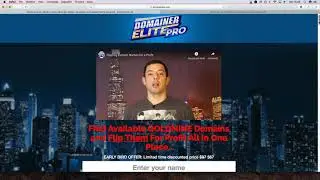 Domainer Elite Pro Review - How To Make 200$ A Day Flipping Domains!