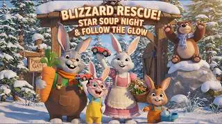 The Buck&rsquo;s Forest Adventures - Blizzard Rescue! Star Soup Night & Follow the Glow ❄️⭐Winter Safety