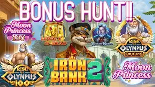 BONUS HUNT & IRON BANK 2 FIRST LOOK👀🔥😎