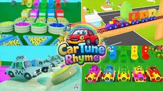 Rain Rain colour learning video / Cartune rhyme & kids toy & songs