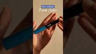 Trying blue eyeliner from Zudio💙 | #zudio #zudiofinds #makeup #explore #trending #shorts #fyp
