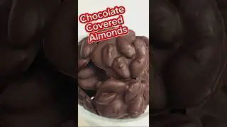 Chocolate Covered Almonds @simple_and_delicious0528 #chocolate #almond #candy #homemade