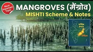 Mangroves(मैंग्रोव वनस्पति ) in India & MISHTI Scheme | Complete Environment Revision UPSC 2026