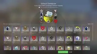 CS Unboxing Giveaway 016 - 5x Paris Contenders Stickers #giveaway #unboxing #csgo #dailygiveaway