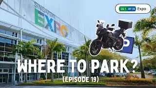 Motorcycle Parking near Expo | Where to Park? (Ep 19)
