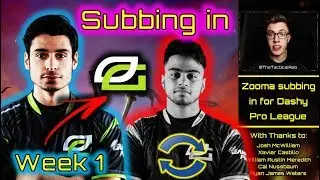 ZooMaa Subbing in for DASHY! | OpTic Gaming @ CWL Pro League Week 1 | CoD BO4 Competitive