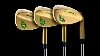 Limited Edition Gold BombTech 52 56 and 60 Wedge Set