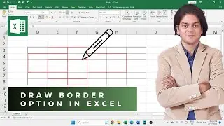 How to use Draw Borders option in Microsoft Excel?