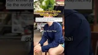 Did Cambodia copy Muay Thai from Thailand? #muaythai #thailand #kunkhmer #cambodia #fighter #travel