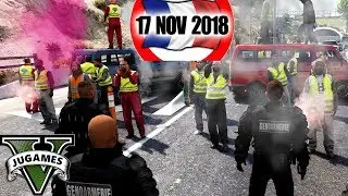 💥BLOCAGE DES GILETS JAUNES - CA TOURNE MAL [GTA 5 LSPDFR]💥