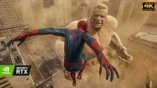 Удивительный Человек-паук против Песочного человека (4K UHD 120FPS) Marvel's Spider-Man 2 на ПК