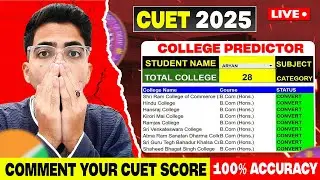 CUET UG 2025 Results Out!🔥Step-by-Step Guide to Check & Download PDF | College Predictor🔥