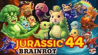 Brainrot Anime Opening Song Pt.44 ft Jurassic World | Official Music Video