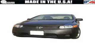 Covercraft LeBra Custom Fit Front End Cover for Honda Civic Vinyl Black