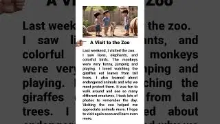 🦁 Visiting the Zoo &ndash; Easy English Listening Practice