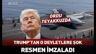 Ordu Teyakkuzda! Trump'tan O Devletlere Şok #haber