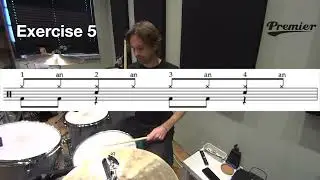 8th Note Bass Drum Development - Premier Drums - Dave Forster