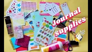 💗Journal supplies😍Part 1/Homemade journal set/Homemade journal kit/l#pnspapercraft