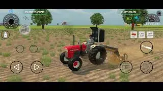 Swaraj tractor 855 Fe super seeder farm #automobile #swaraj #swaraj855 #farmer #farming #power #4wd 