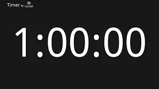 1 Hour Countup Timer
