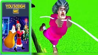Scary teacher 3d - New Update You Sleigh Me | New Special Christmas Chapter 2021