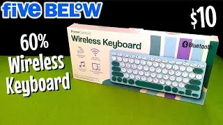 Беспроводная клавиатура PrimeConnect со скидкой 60% за 10 долларов | Обзор Five Below