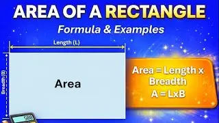 Area of Rectangle | School Project | Math for students | Formula & Examples