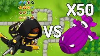 God Boosted Crossbow Master VS. 50 B.A.Ds