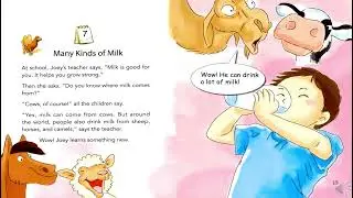 For beginners| one story a day| book 1| day 7 Many Kinds of Milk