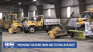 Preparing for More Snow and Staying in Budget