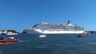 HUGE CRUISE SHIP IN VENICE GRAND CANAL | Can't Believe My Eyes