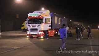 Mega Trucks Festival 2016 ijsselmonde transport Scania L6 open pipes