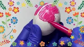 Human Brain Drawing on Eggshell | Creative Art with Music