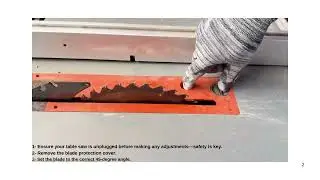 Adjust Table Saw Blade 45 degree ​#amazon #walmart #homedepot #tools #ryobi