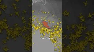 Why Planes Don't Fly Over Tibet ✈️ No Fly Zone #maps #aviation